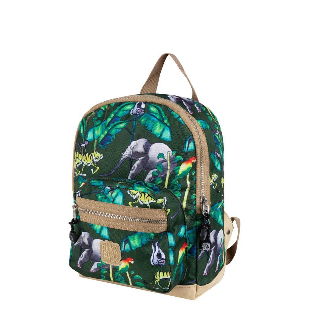 Pick & Pack Happy Jungle Bamboo Kinderrucksack S