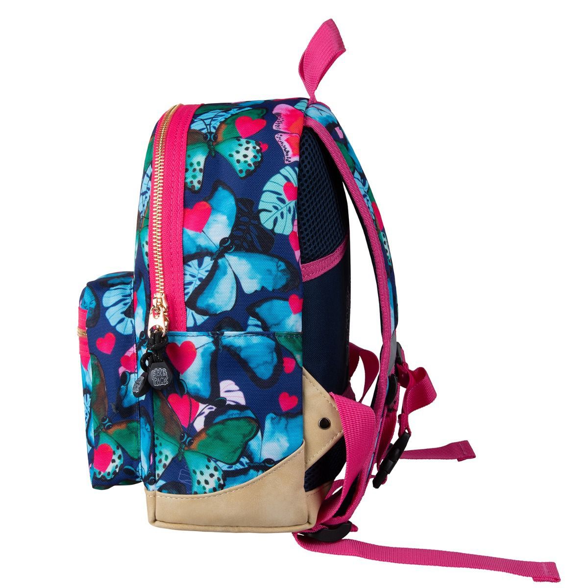 Pick & Pack Beautiful Butterfly Navy Kinderrucksack S