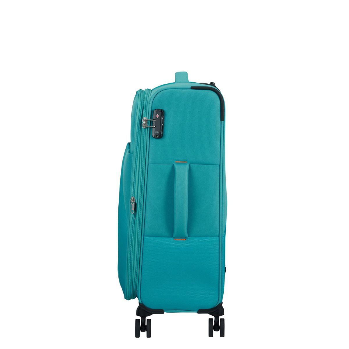 American Tourister Sun Break Navy 4 Doppelrollen Trolley S 55 cm