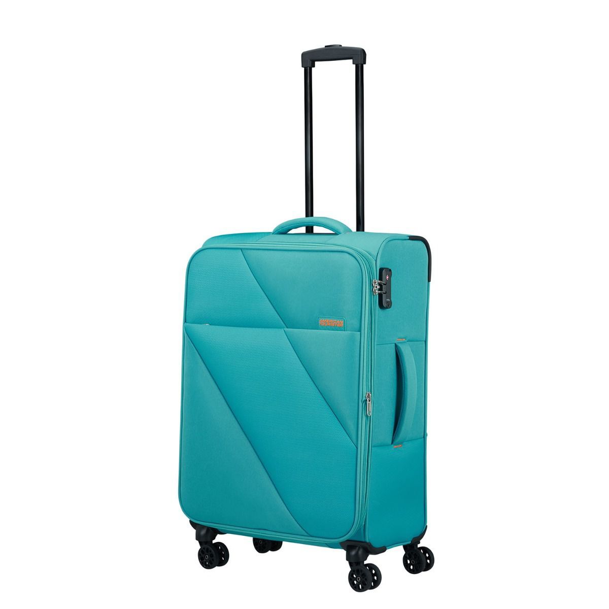 American Tourister Sun Break Navy 4 Doppelrollen Trolley S 55 cm