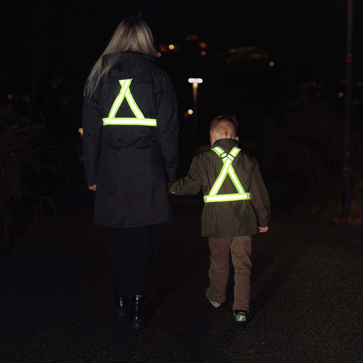 Beckmann B-SEEN & SAFE Yellow Reflexgurt