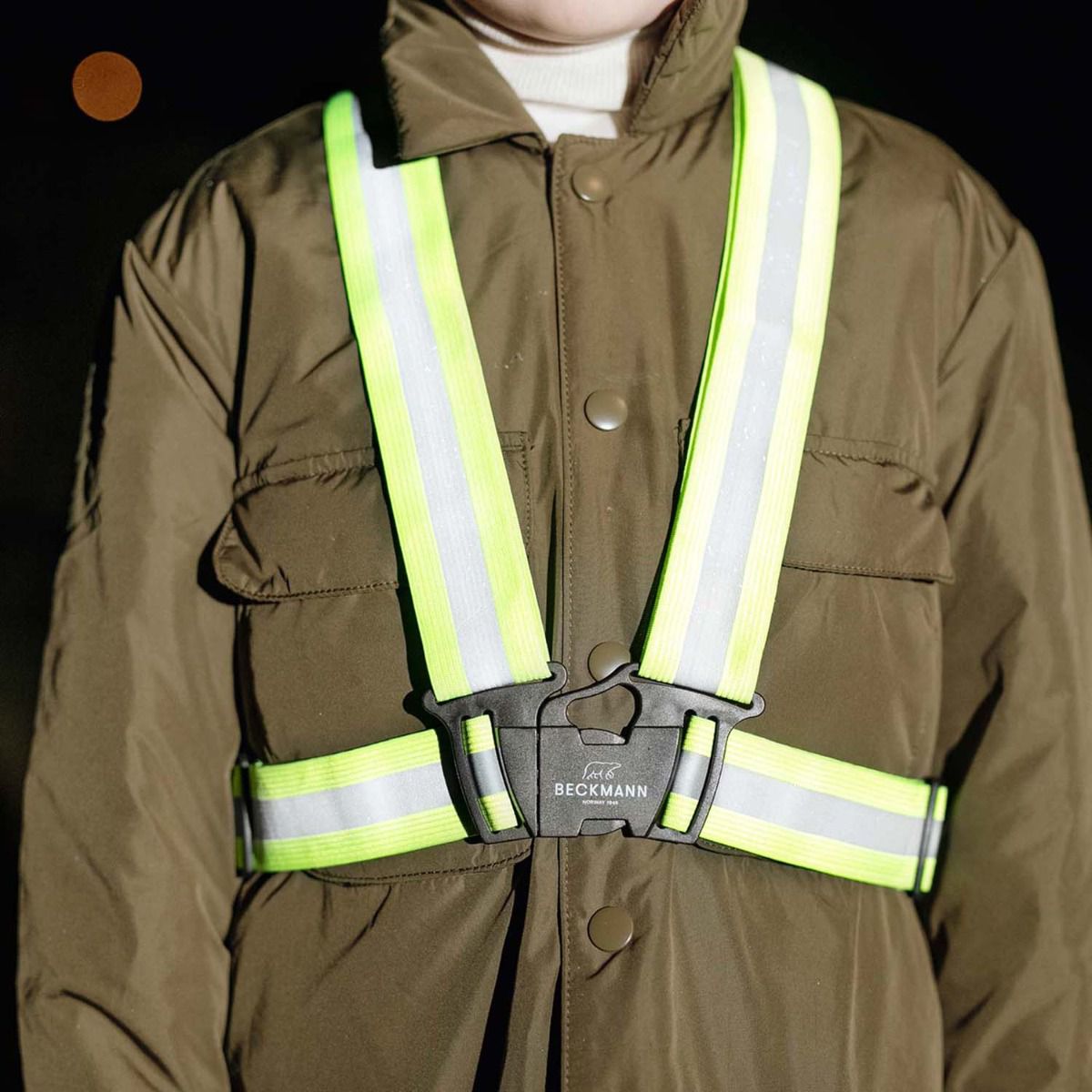 Beckmann B-SEEN & SAFE Yellow Reflexgurt