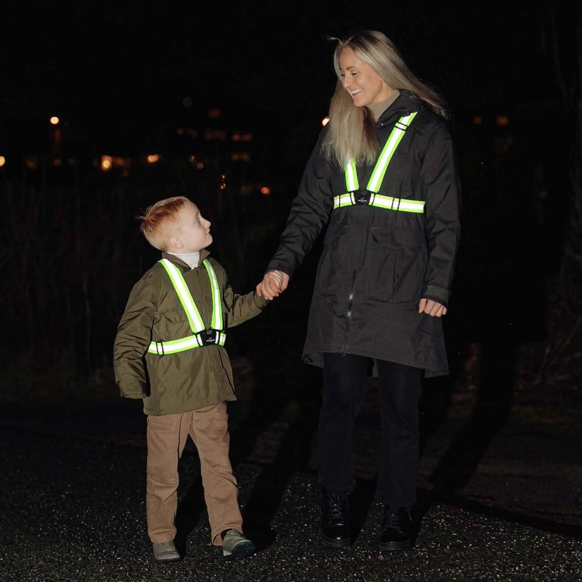 Beckmann B-SEEN & SAFE Yellow Reflexgurt