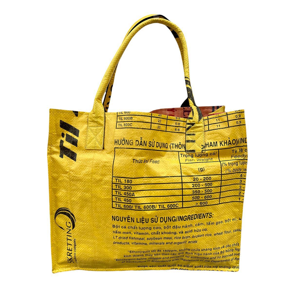 Beadbags Gelb Shopper