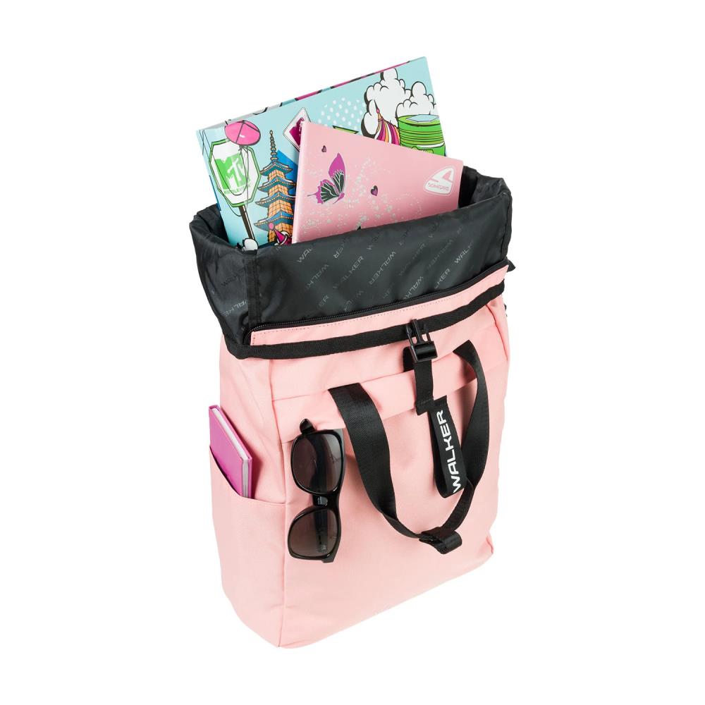 Walker Classic Roll Top Pink Sand Freizeitrucksack