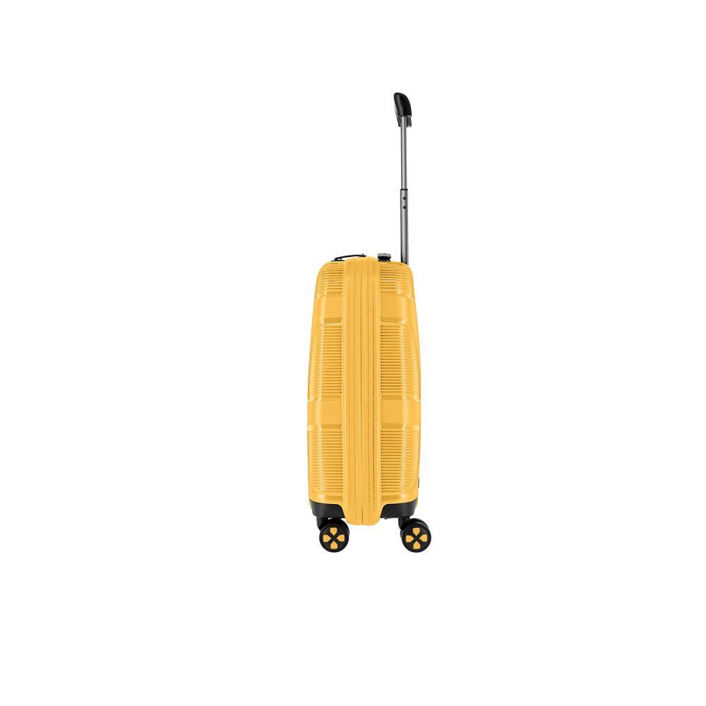 Impackt IP1 USB Port Sunset Yellow 4-Doppelrollen Trolley S 55 cm
