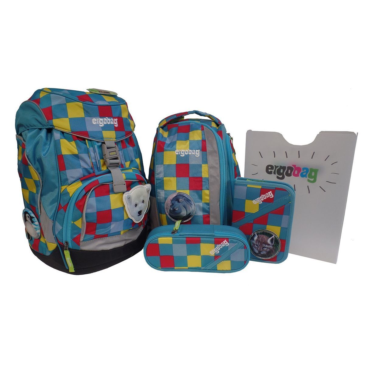 Ergobag Pack aBär bitte mit Sahne Schulrucksack Set 6tlg.