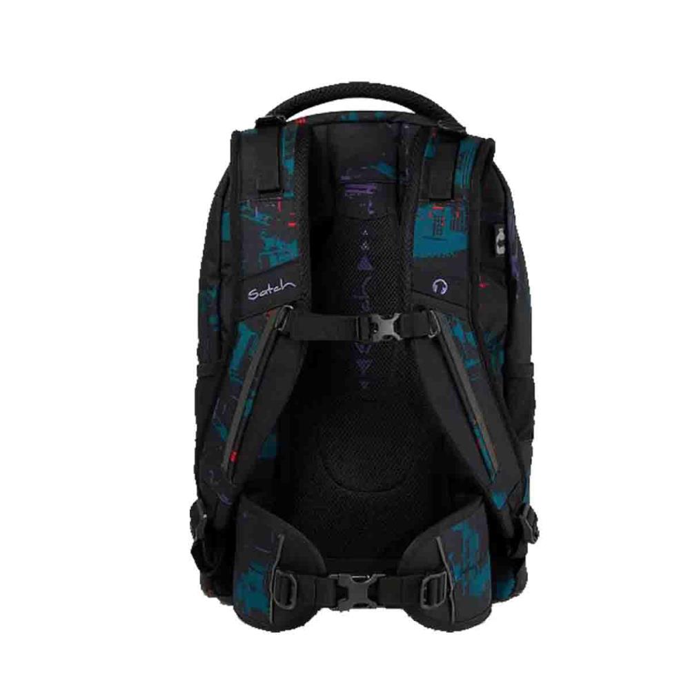 Satch Pack Night Vision Schulrucksack Set 3tlg.