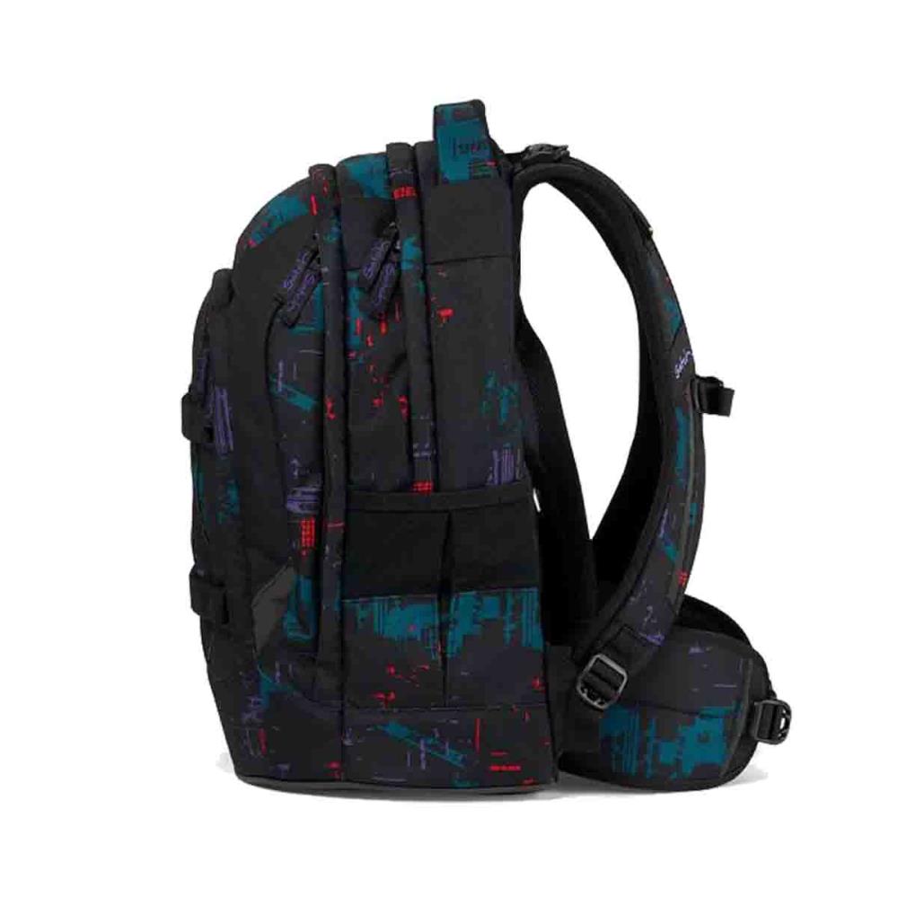 Satch Pack Night Vision Schulrucksack Set 3tlg.