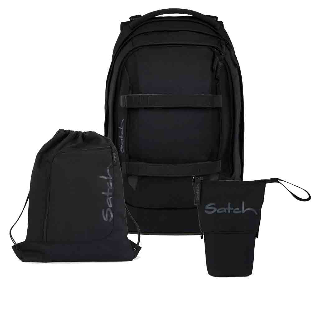 Satch Pack Blackjack Pencil Slider Light Edition Schulrucksack Set 3tlg.
