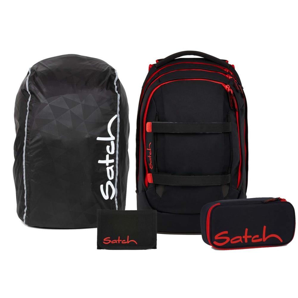 Satch Pack Fire Phantom Streetwalk Edition Schulrucksack Set 4tlg.