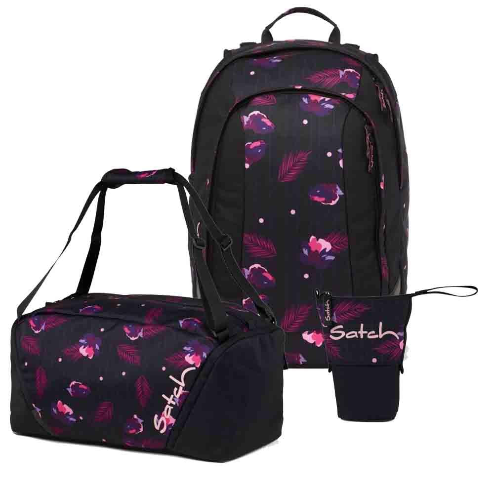Satch Air Mystic Nights Pencil Slider Edition Schulrucksack Set 3tlg.