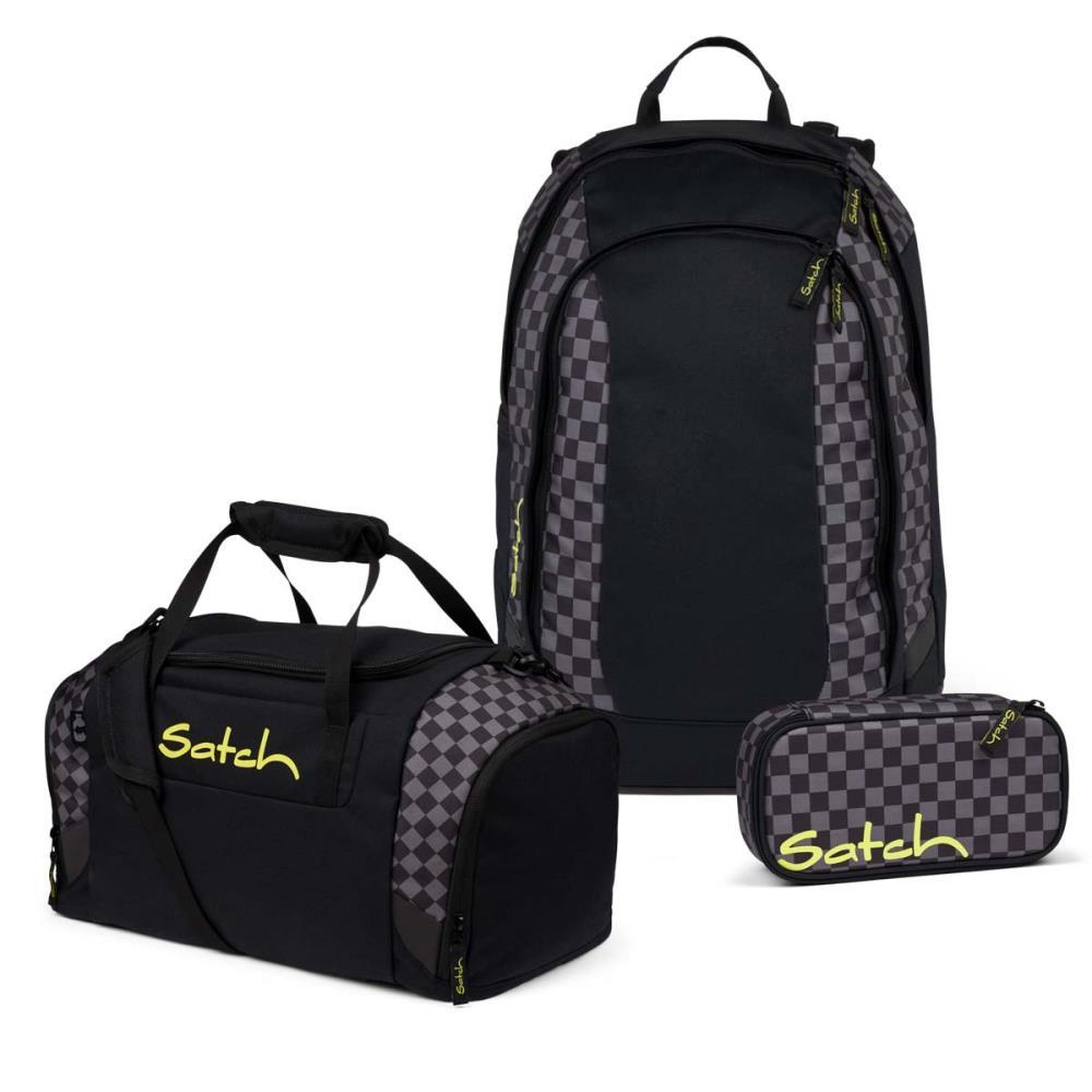 Satch Air Dark Skate Schulrucksack Set 3tlg.
