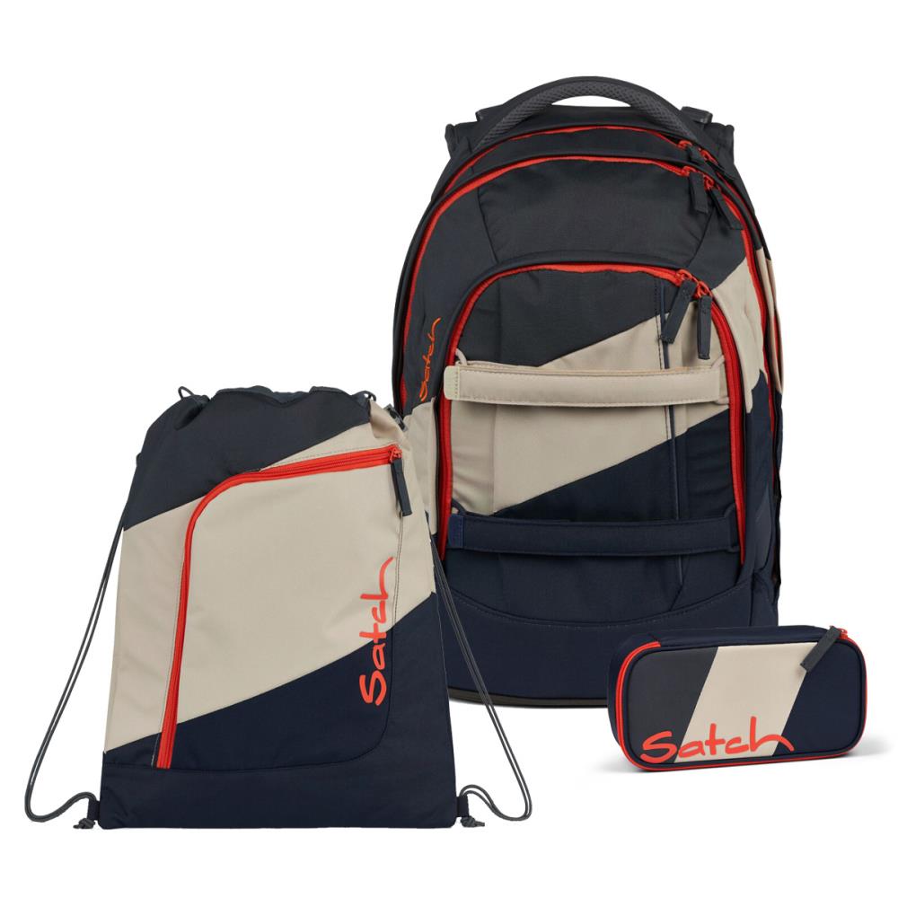 Satch Pack Cliff Jumper NOW OR NEVER Special Edition Schulrucksack Set 3tlg.