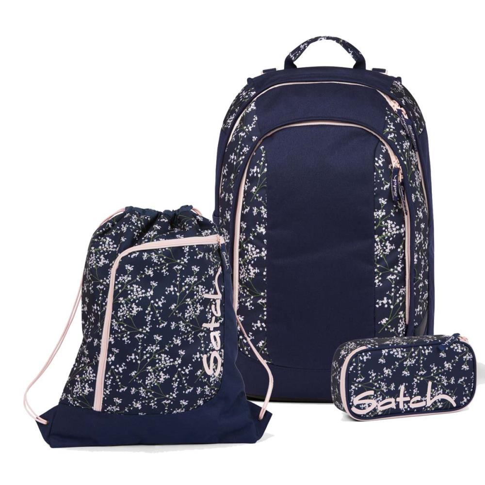 Satch Air Bloomy Breeze Schulrucksack Set 3tlg.