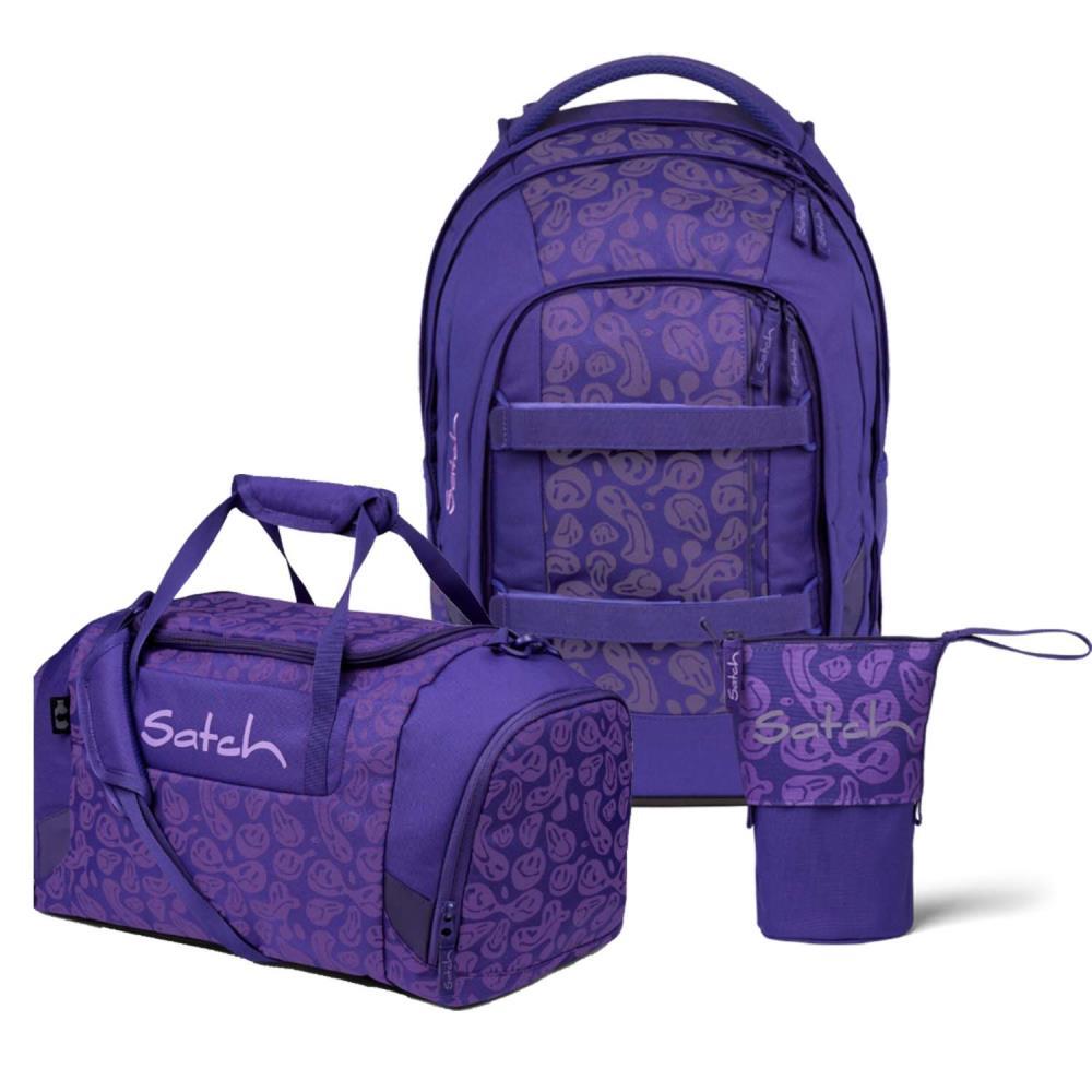 Satch Pack Bright Faces Pencil Slider Edition Schulrucksack Set 3tlg.