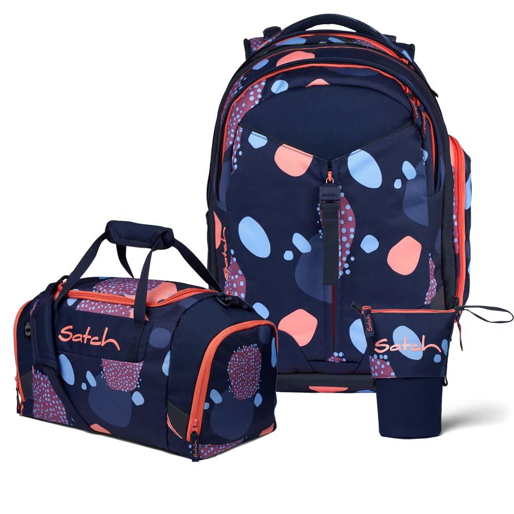 Satch Match Coral Reef Pencil Slider Edition Schulrucksack Set 3tlg.