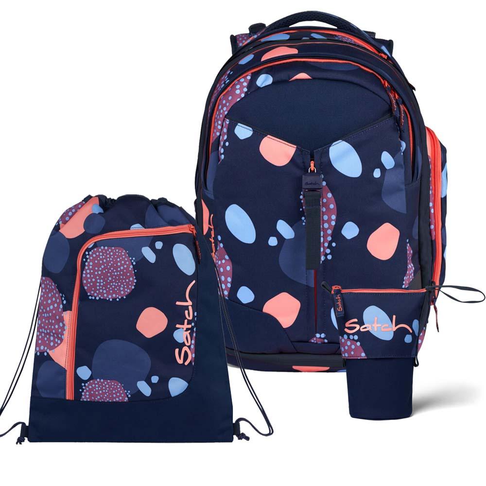 Satch Match Coral Reef Pencil Slider Light Edition Schulrucksack Set 3tlg.