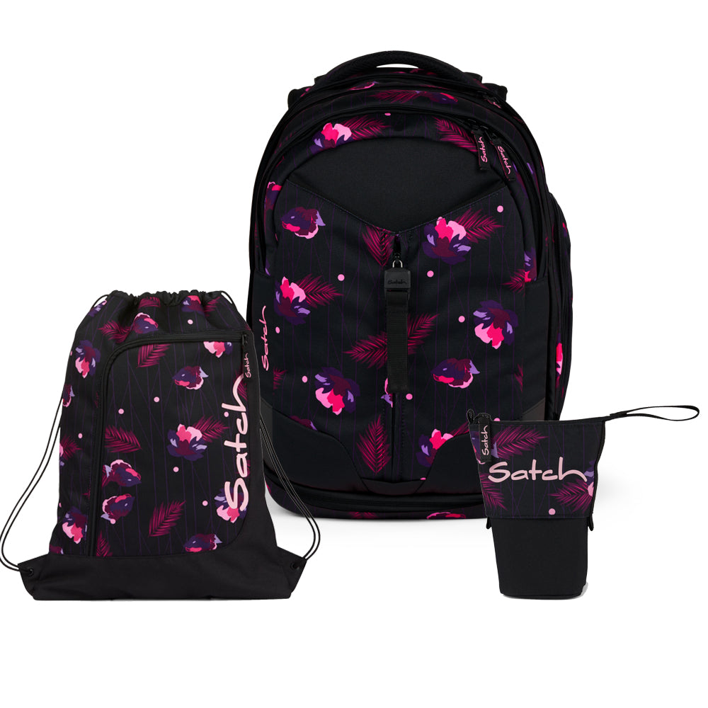 Satch Match Mystic Nights Pencil Slider Light Edition Schulrucksack Set 3tlg.