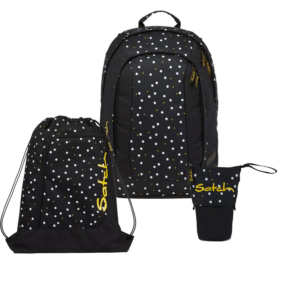 Satch Air Lazy Daisy Pencil Slider Light Edition Schulrucksack Set 3tlg.