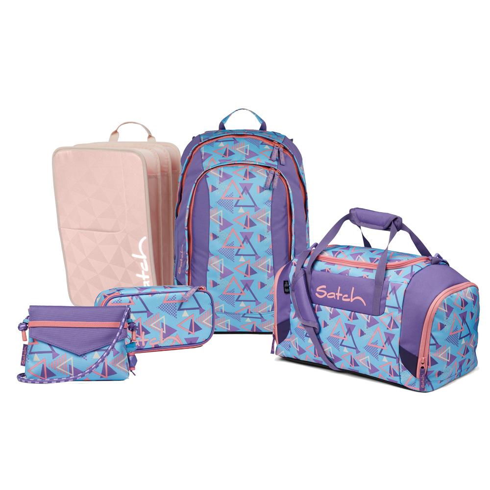 Satch Air 80s Dance Beauty and The School Schulrucksack Set 5tlg.