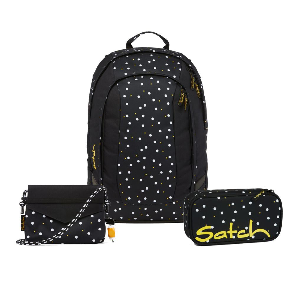 Satch Air Lazy Daisy Beauty and The School Schulrucksack Set 3tlg.