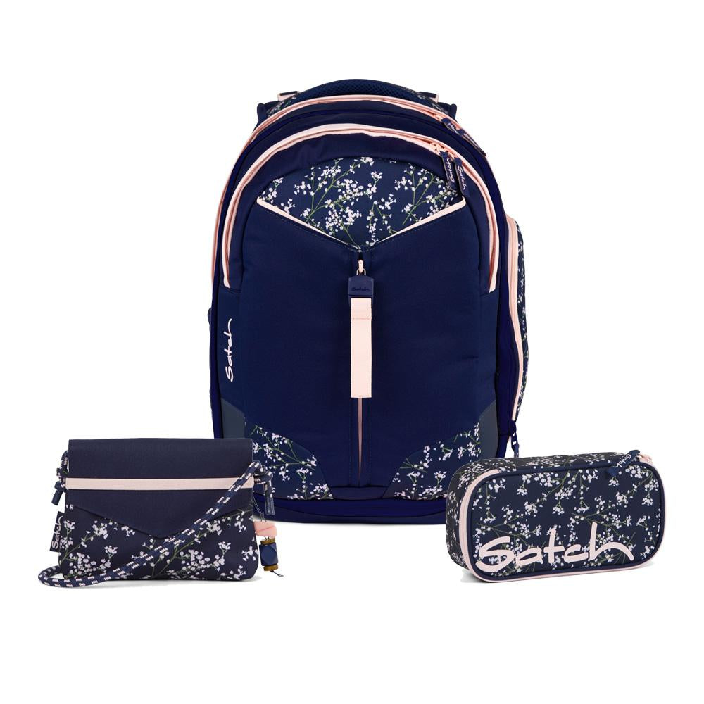Satch Match Bloomy Breeze Beauty and the School Schulrucksack Set 3tlg.