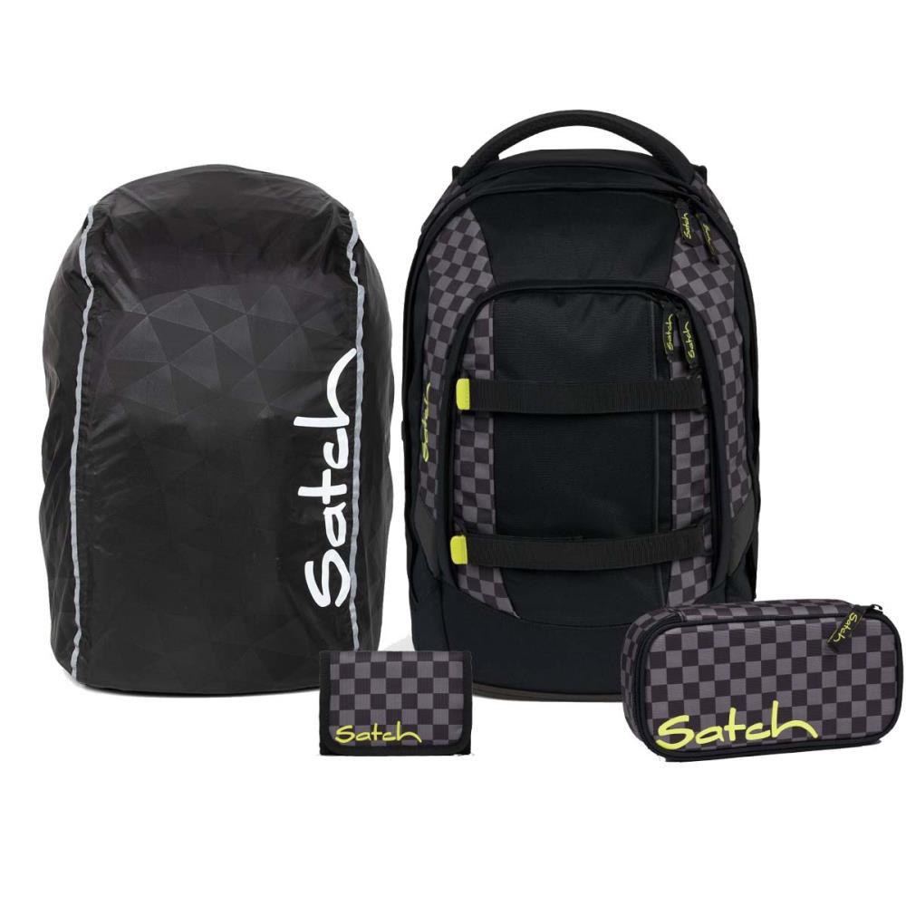 Satch Pack Dark Skate Streetwalk Edition Schulrucksack Set 4tlg.
