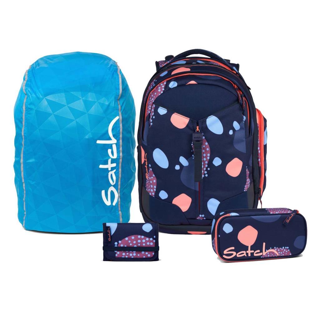 Satch Match Coral Reef Streetwalk Edition Schulrucksack Set 4tlg.