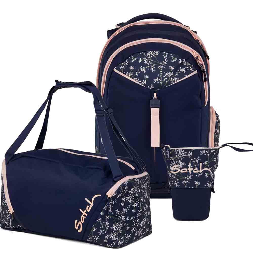 Satch Match Bloomy Breeze Pencil Slider Edition Schulrucksack Set 3tlg.