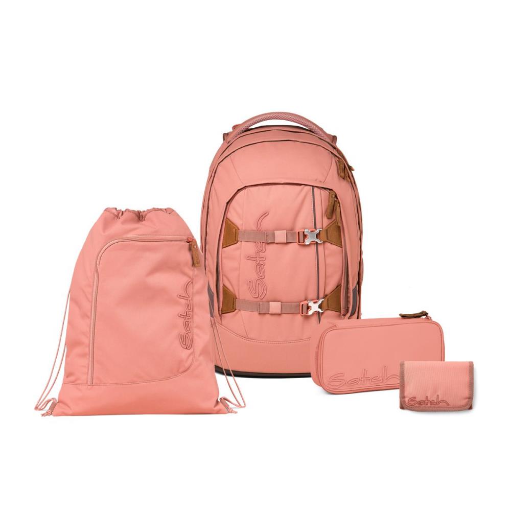 Satch Pack Nordic Coral Skandi Edition Schulrucksack Set 4tlg.