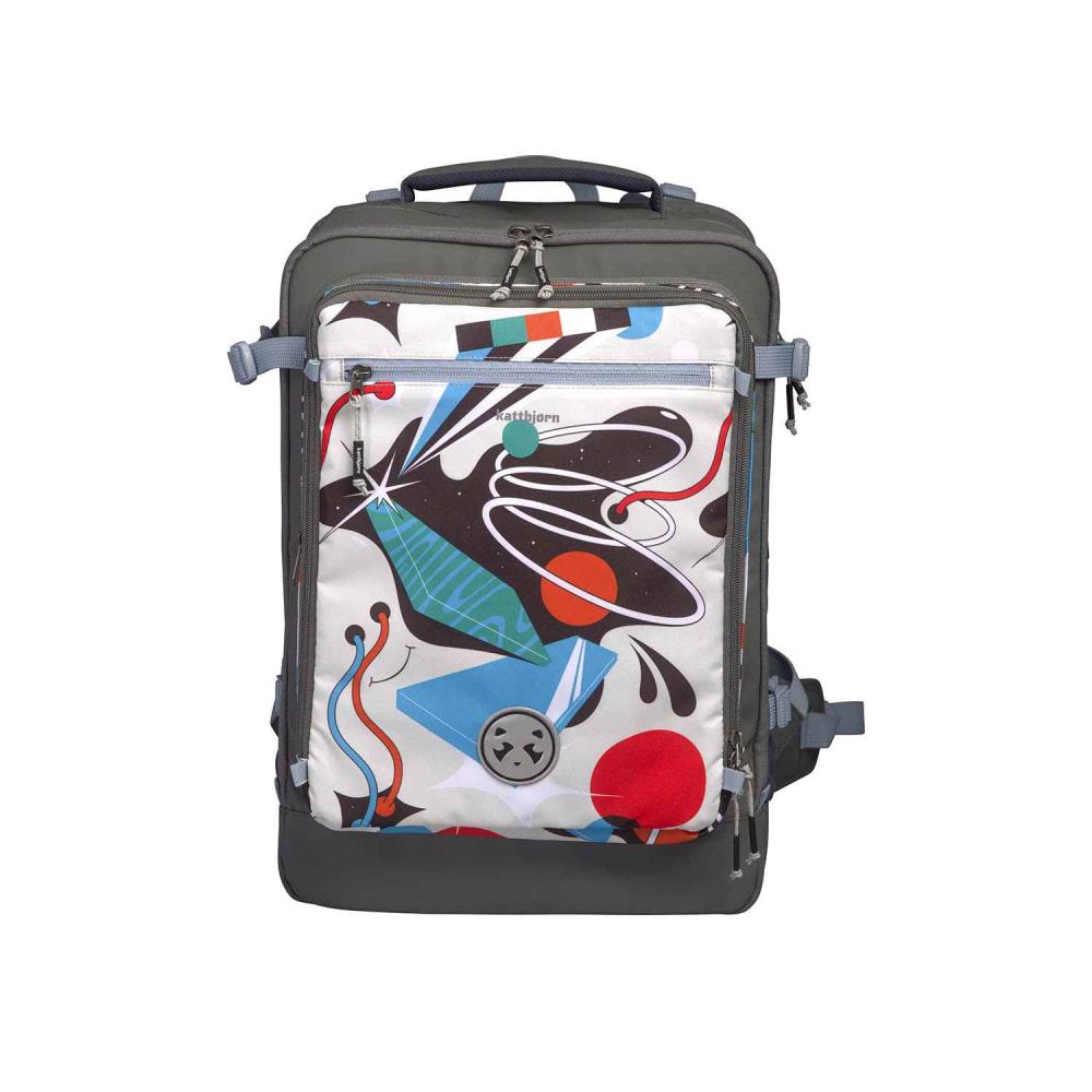 Kattbjörn Outer Space Schulrucksack