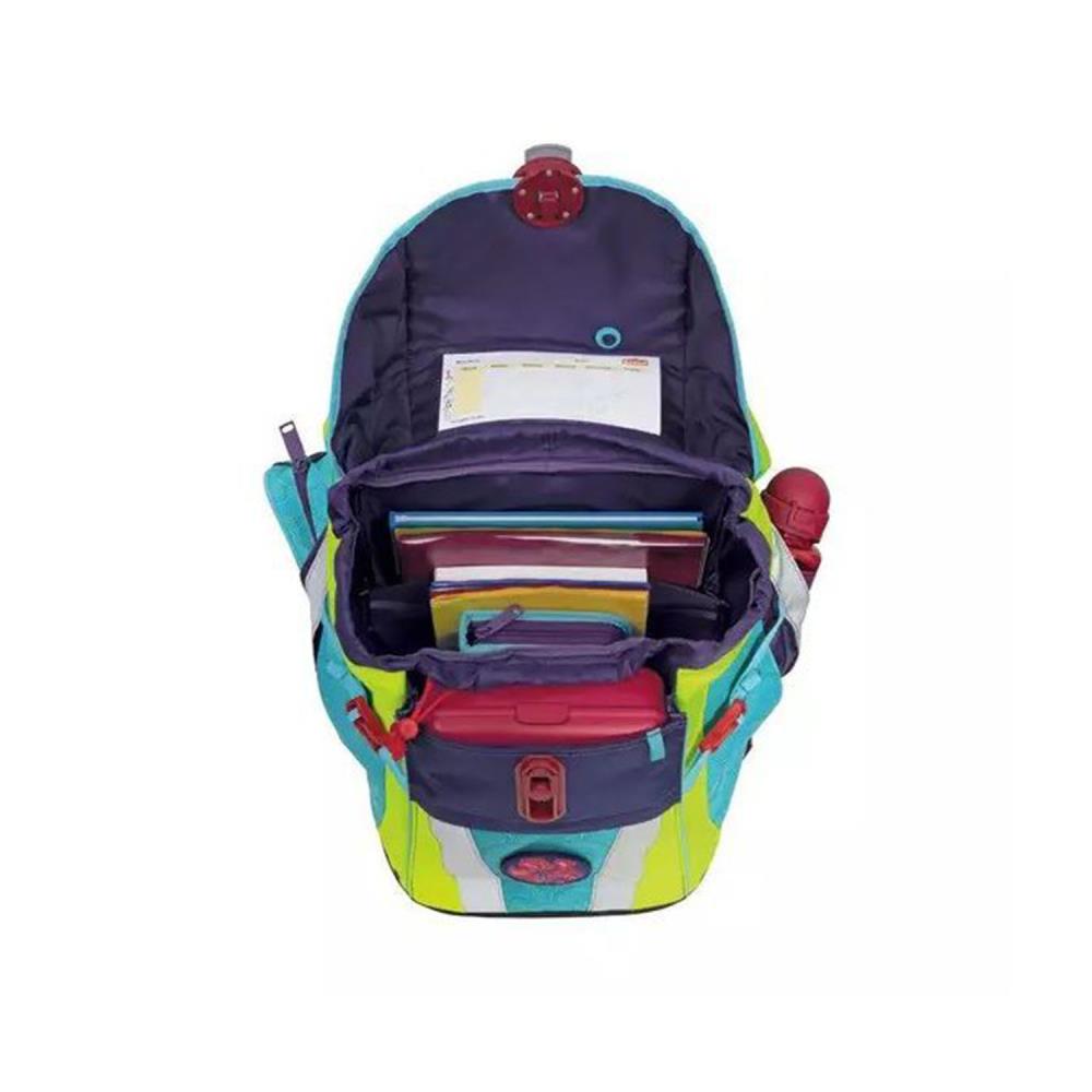 Scout Sunny DIN Funny Snaps Wellenspiel Schulrucksack Set 4tlg.