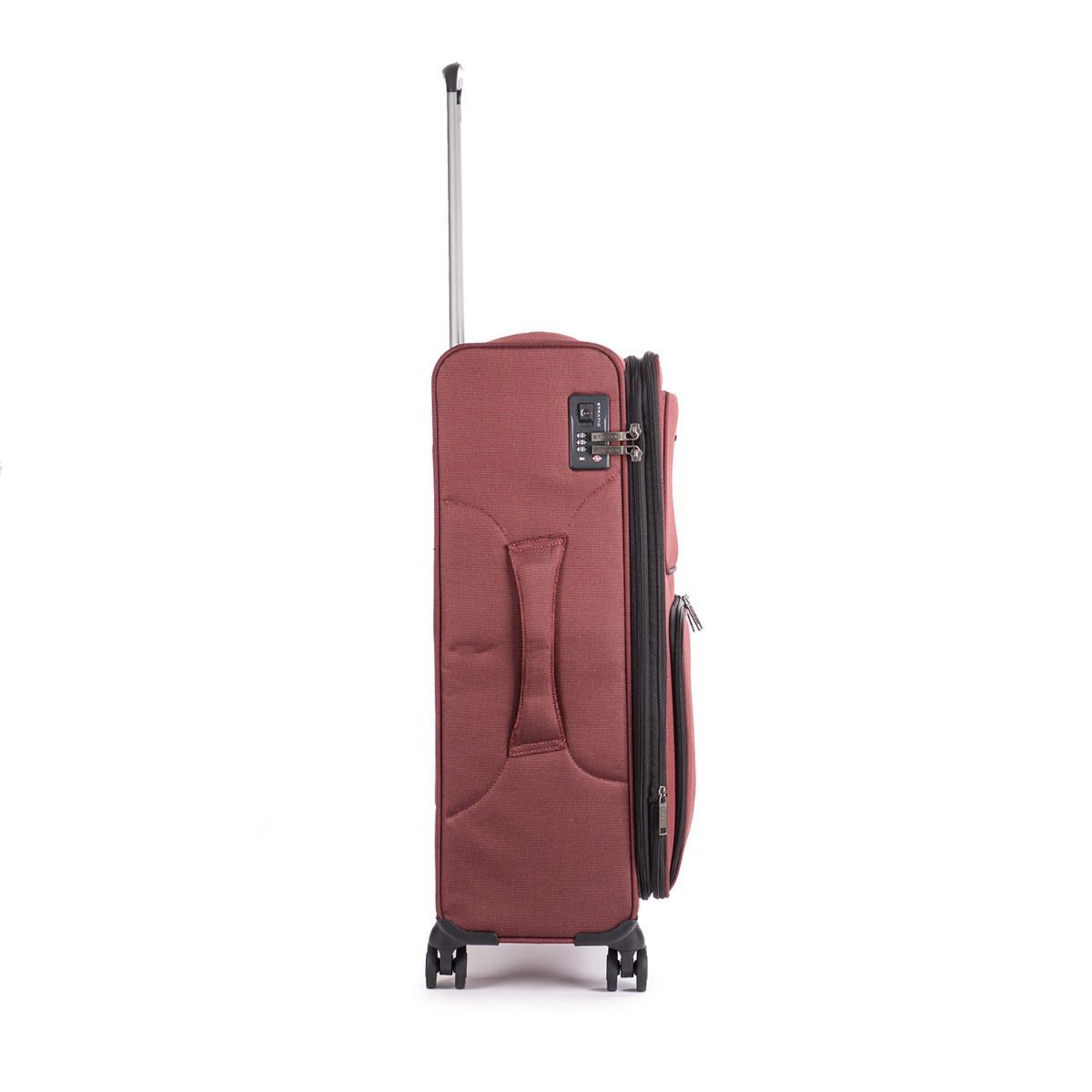 Stratic Bendigo Light + Redwine 4-Rollen Trolley M 72cm