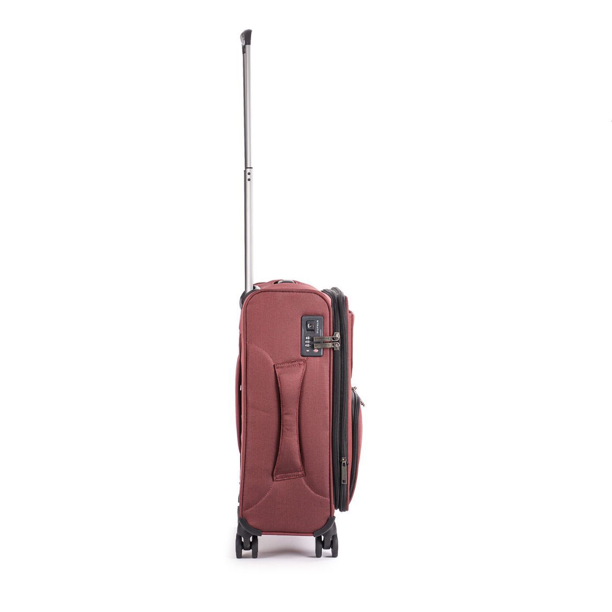 Stratic Bendigo Light + Redwine 4-Rollen Trolley S 54cm