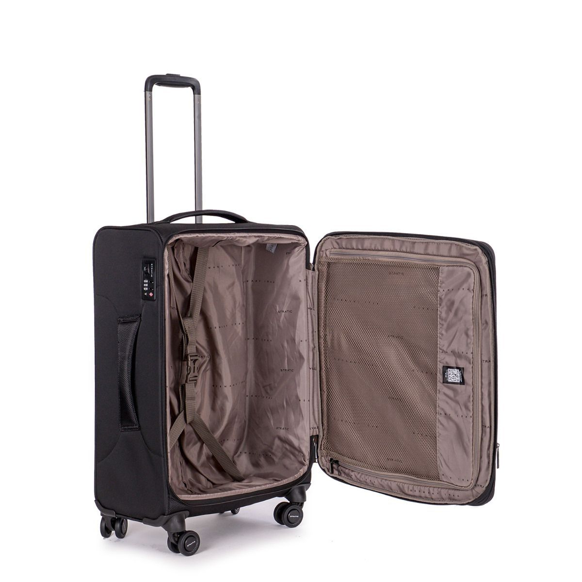 Stratic Mix Black 4-Rollen Trolley M 65cm