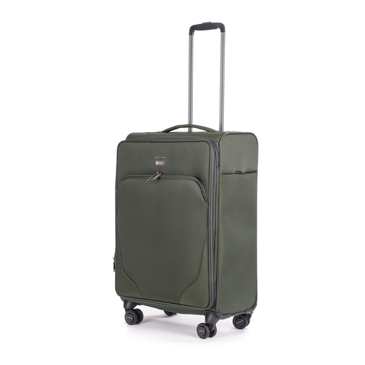 Stratic Mix Dark Green 4-Rollen Trolley M 65cm