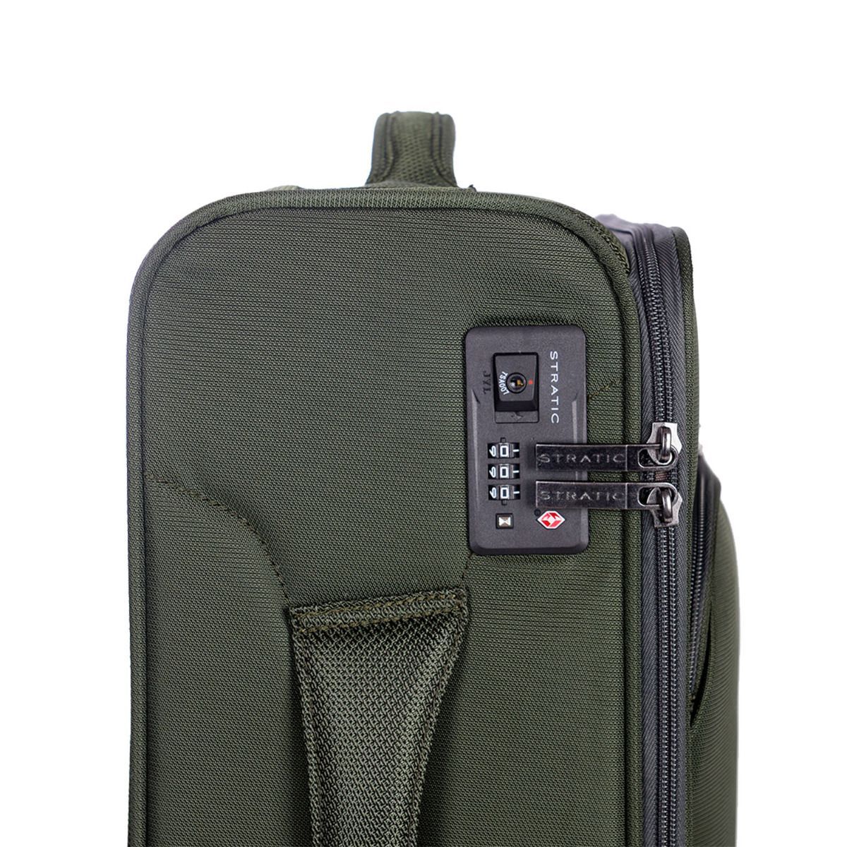 Stratic Mix Dark Green 4-Rollen Trolley S 55cm