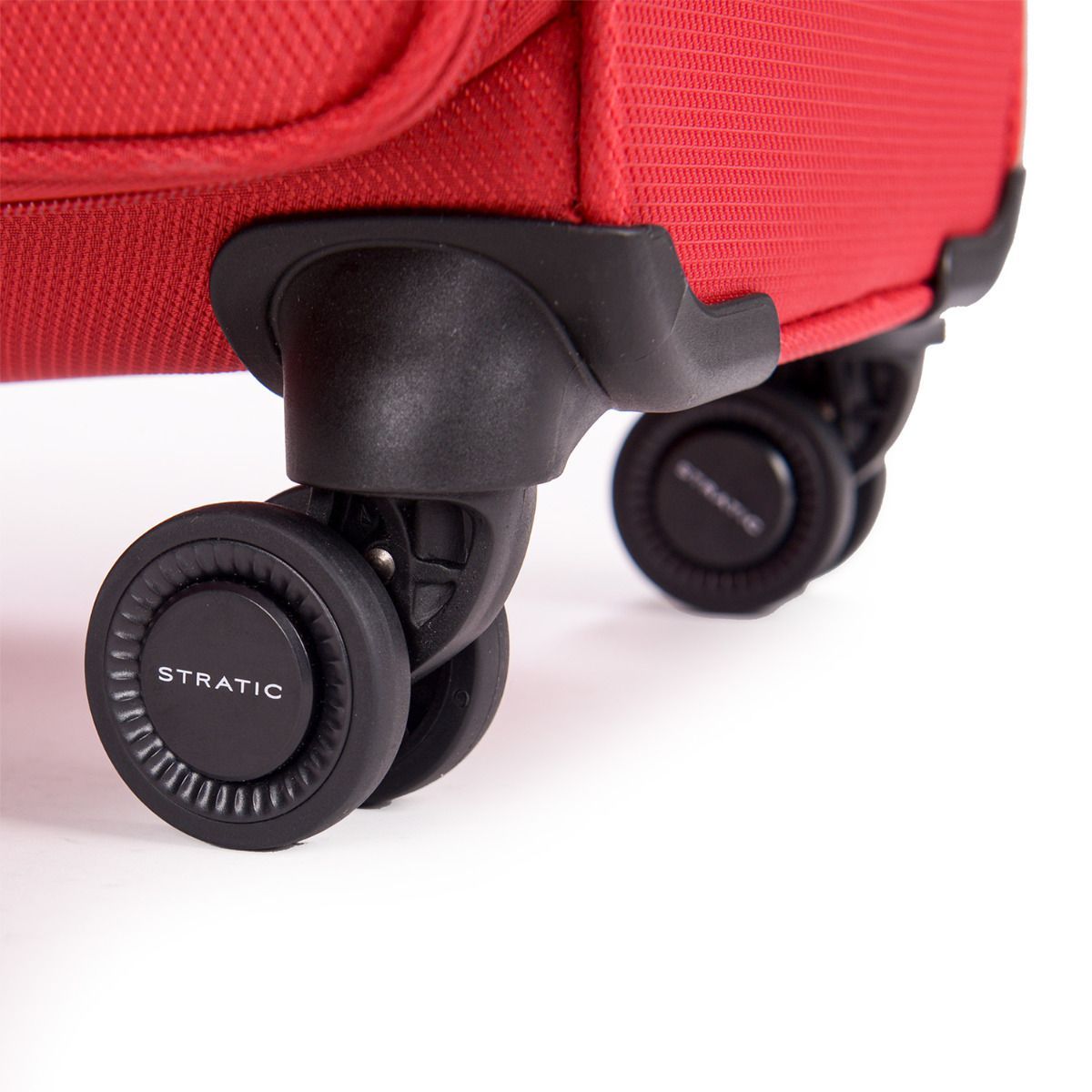 Stratic Light + Red 4-Rollen Trolley L 80cm