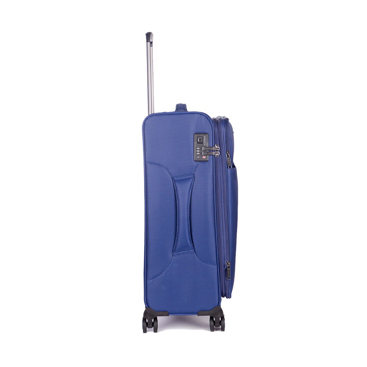 Stratic Light + Dark Blue 4-Rollen Trolley M 68cm