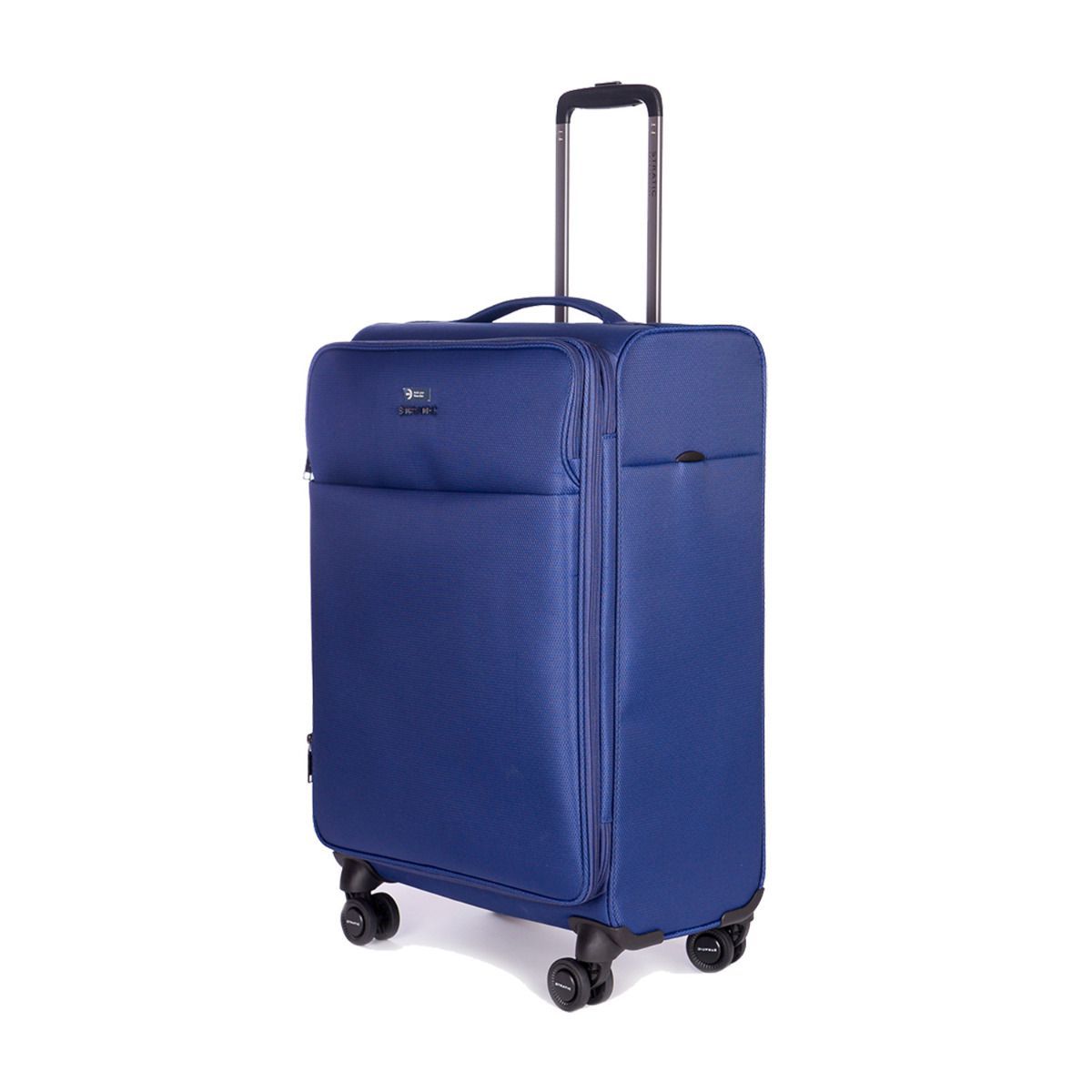 Stratic Light + Dark Blue 4-Rollen Trolley M 68cm