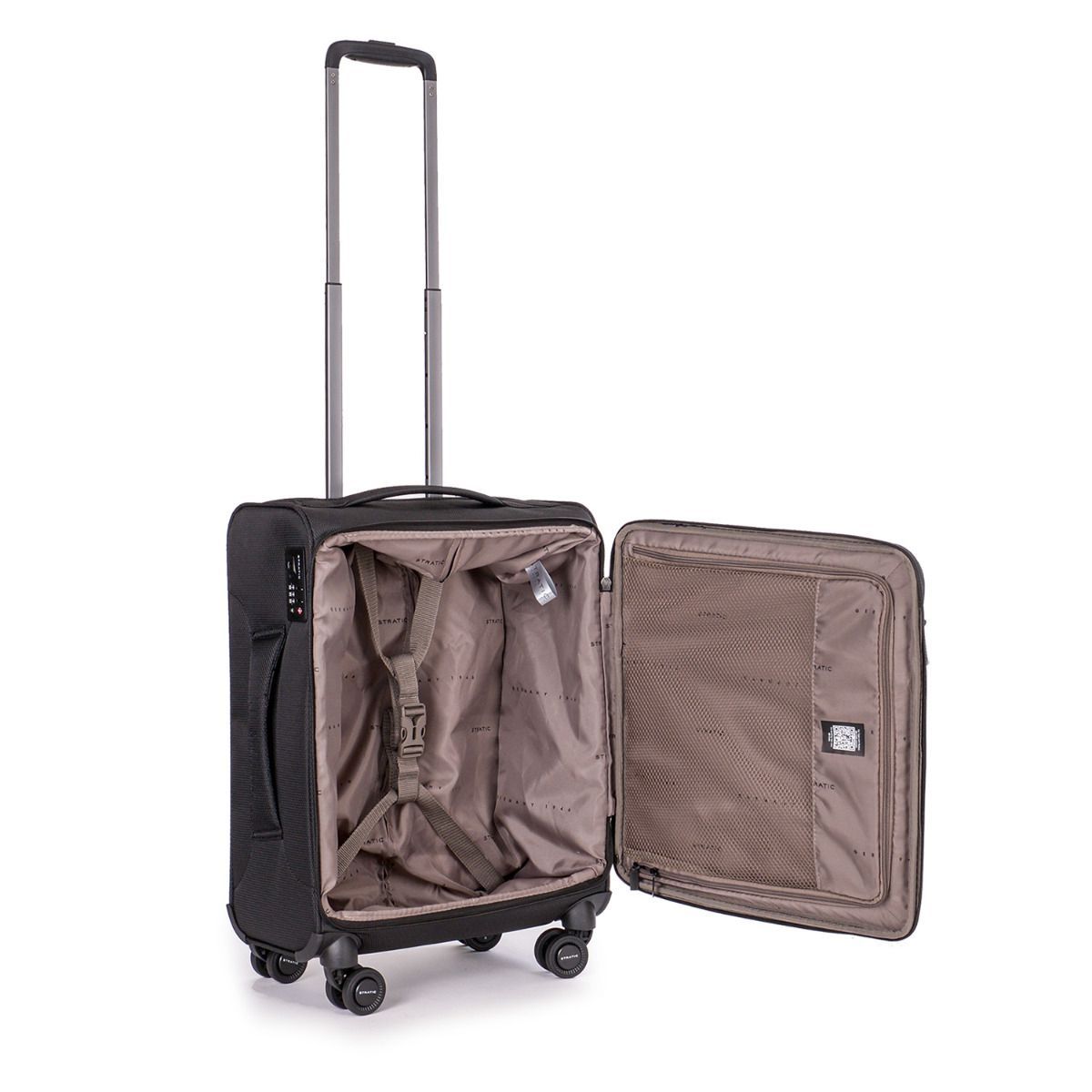 Stratic Light + Black 4-Rollen Trolley S 55cm