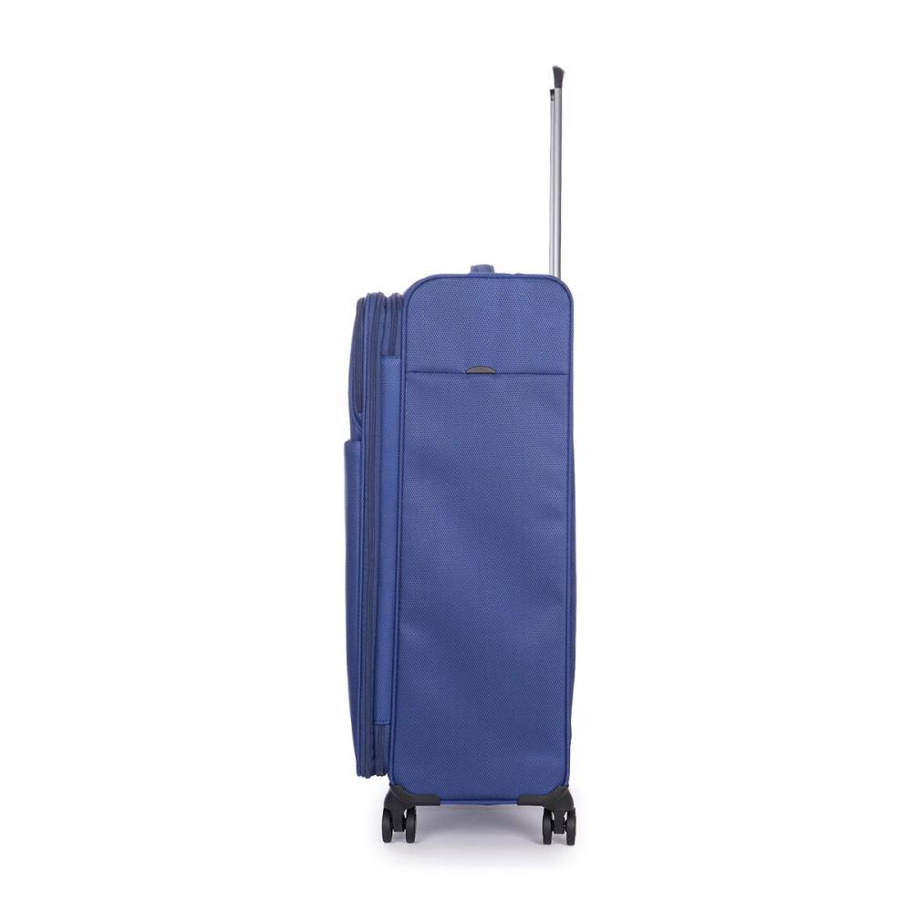 Stratic Light + Dark Blue 4-Rollen Trolley L 80cm