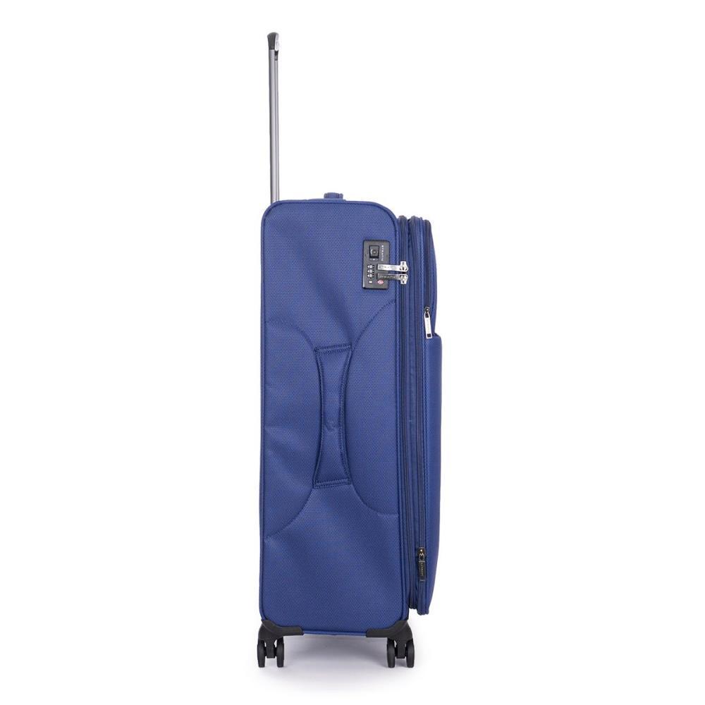 Stratic Light + Dark Blue 4-Rollen Trolley L 80cm