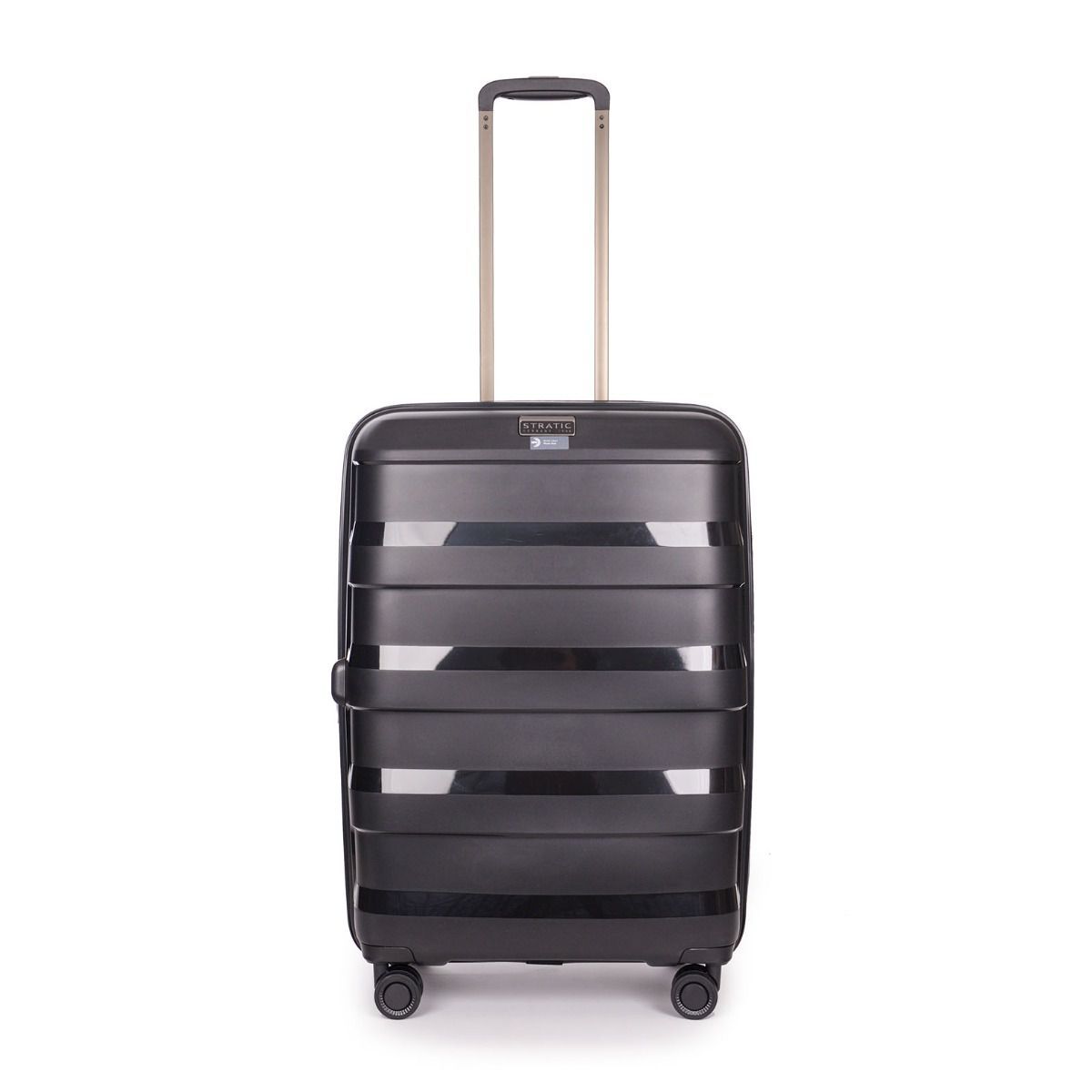 Stratic Straw + Black 4-Rollen Trolley M 65 cm