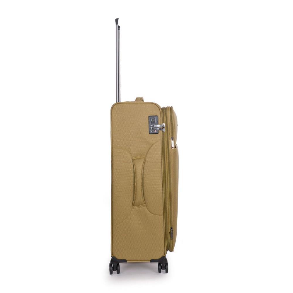 Stratic Light + Khaki 4-Rollen Trolley L 80 cm