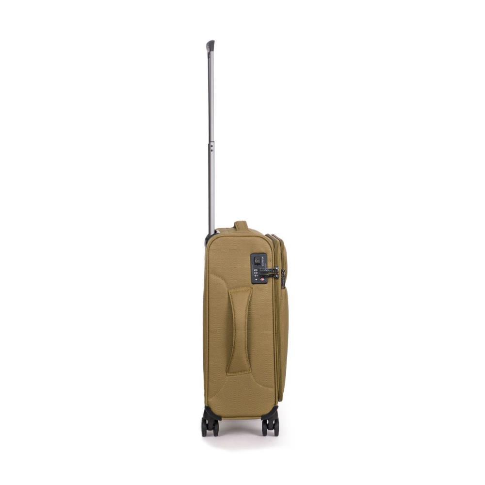 Stratic Light + Khaki 4-Rollen Trolley S 55 cm