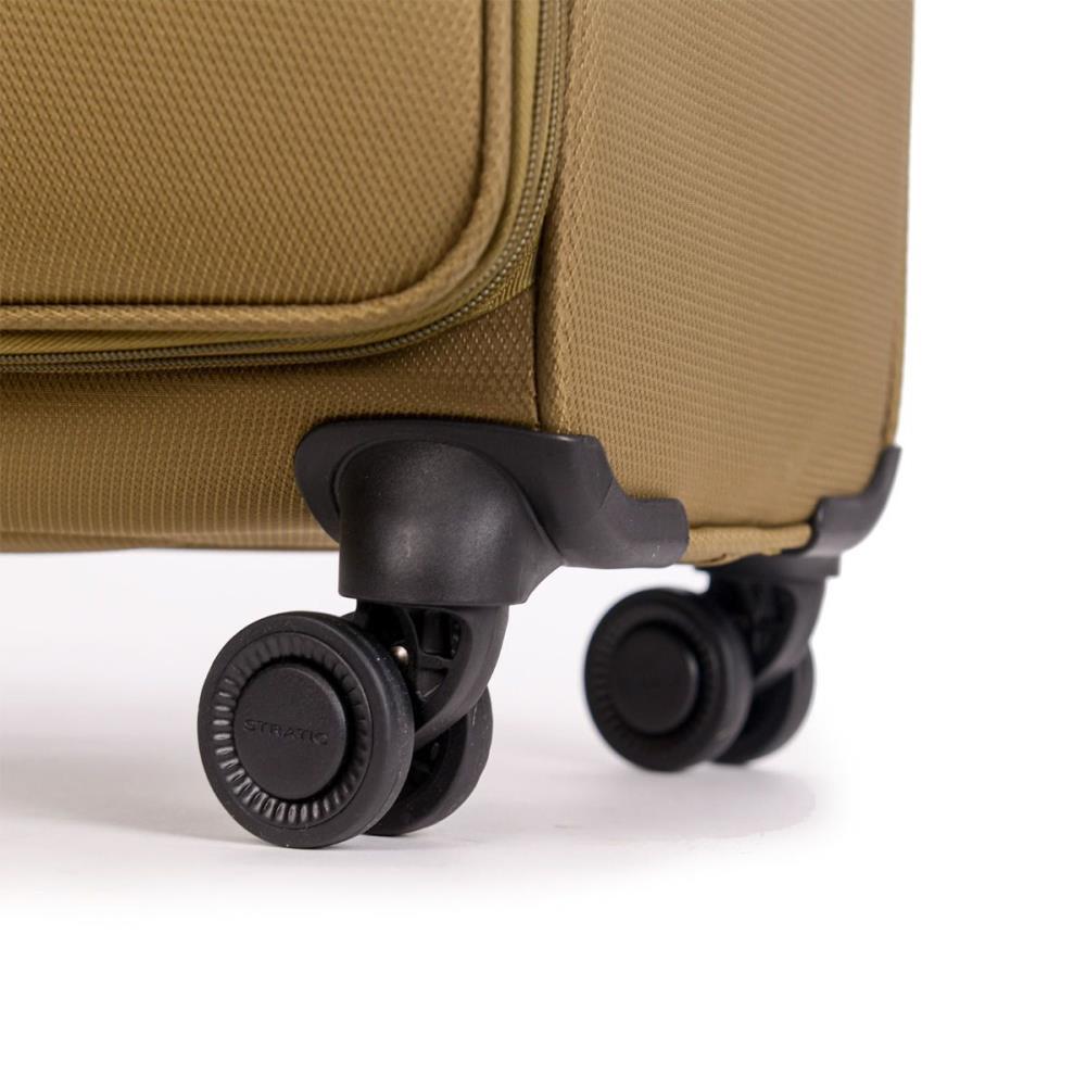 Stratic Light + Khaki 4-Rollen Trolley L 80 cm