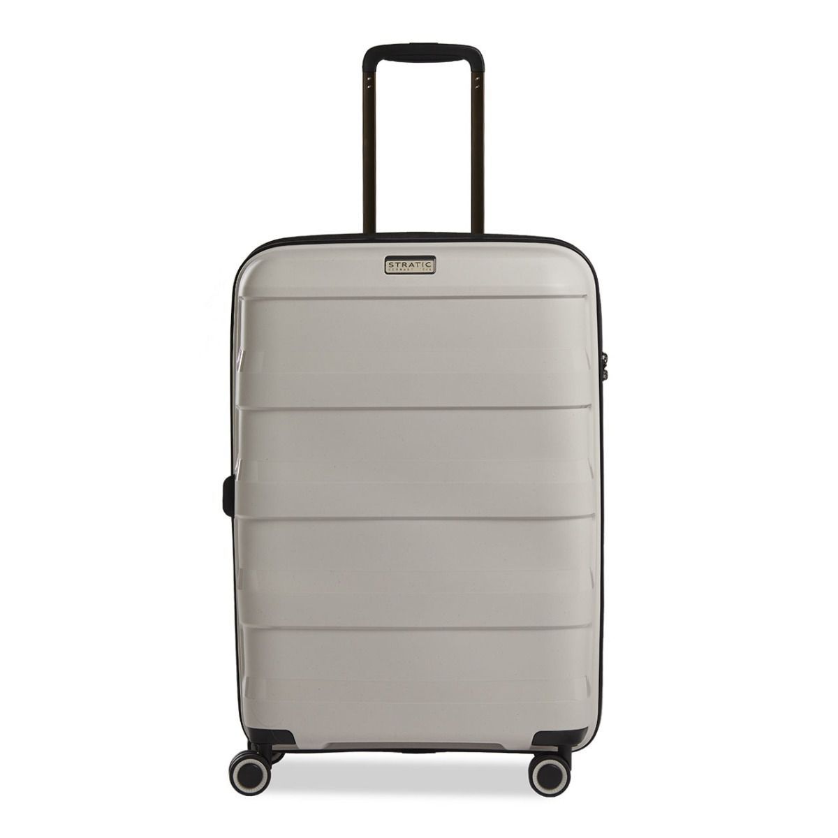 Stratic Straw + Beige 4-Rollen Trolley M 65 cm