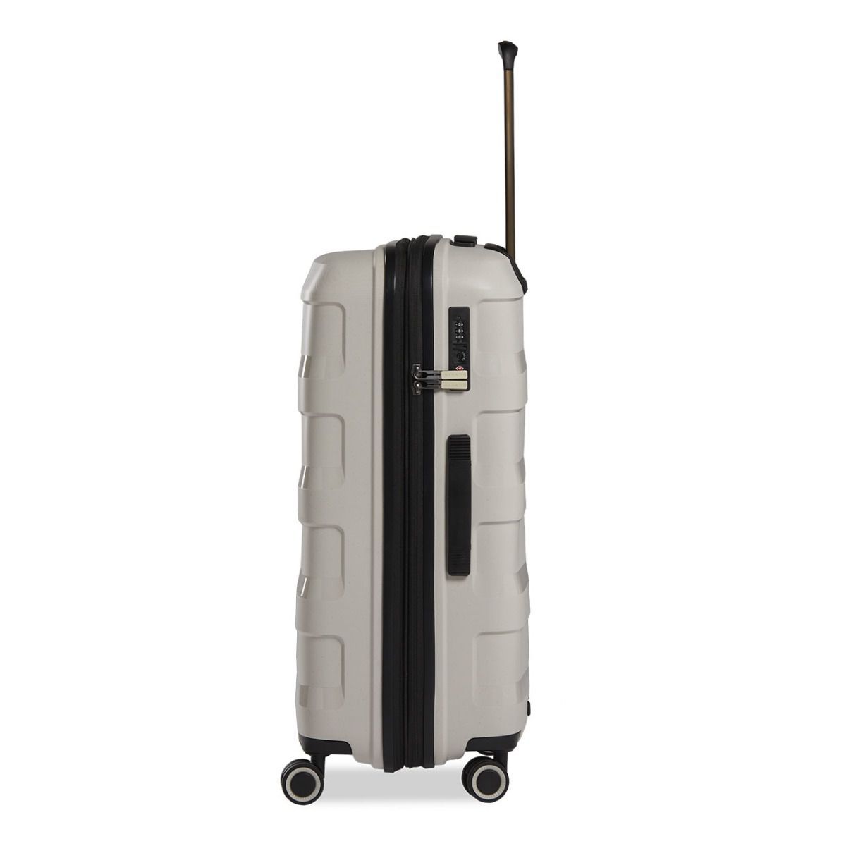 Stratic Straw + Beige 4-Rollen Trolley M 65 cm